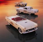 Ford Thunderbird Convertible American Dream Car Tour 1956 года